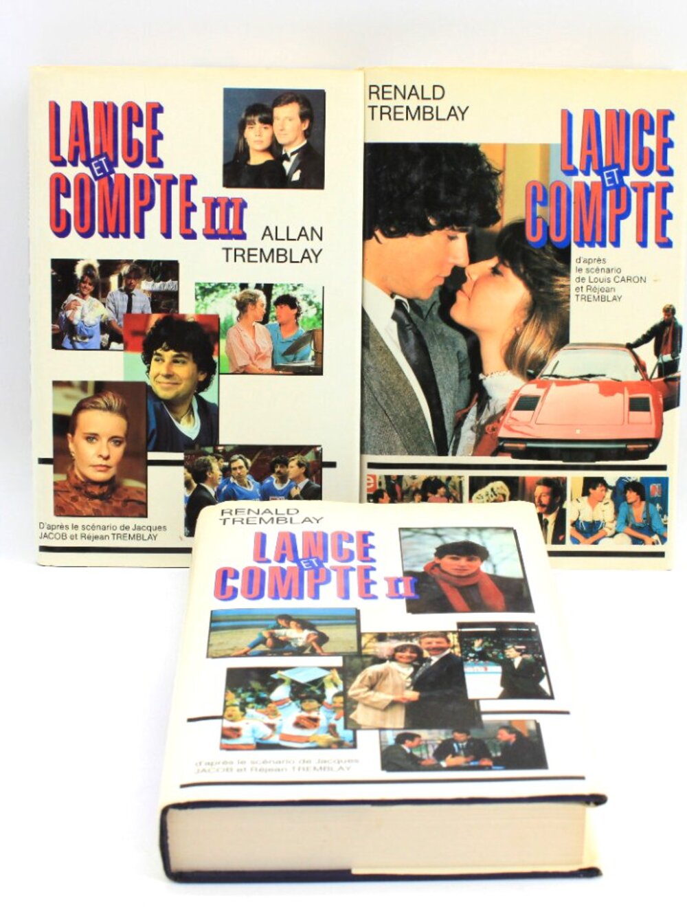 Renald Tremblay - Lance Et Compte - Volume 1-2-3 French Livre